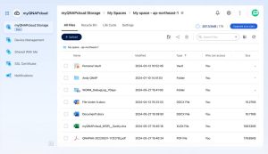 Qnap Myqnapcloud Storage Screenshot