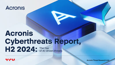 Acronis Cyberthreats Report, H2 2024 The Rise Of Ai Driven Threats