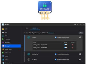 Asustor Ssh Keys