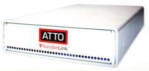 Atto Thunderlink Thunderbolt 5 Adapter With Dual 64gb Fibre Channel