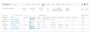 Komprise Elasticdatamigration Screenshot